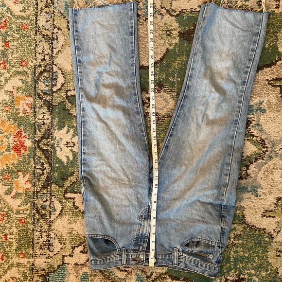 Calvin Klein jeans. Great condition- raw hem! - Picture 4 of 6
